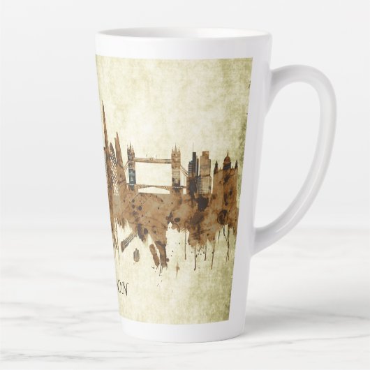 London England Cityscape Latte Mok (Rechts)