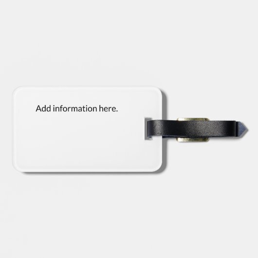 London England Cityscape Vintage Travel Bagagelabel (Achterkant horizontaal)