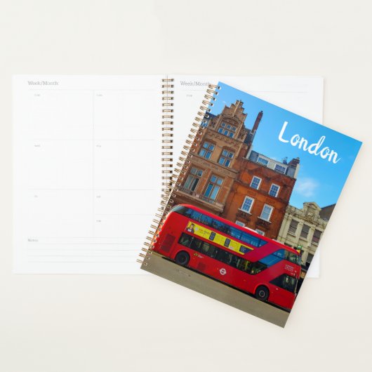 London England Great Britain Architecture Bus Planner (Display)