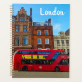 London England Great Britain Architecture Bus Planner (Voorkant)