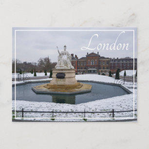 London England Great Britain Architecture Winter Briefkaart