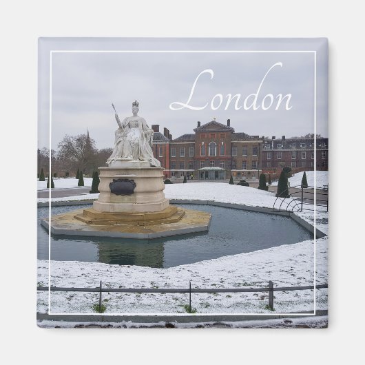 London England Great Britain Architecture Winter Magneet (Voorkant)