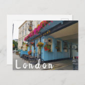 London England Great Britain Pub Architecture Briefkaart (Voorkant / Achterkant)