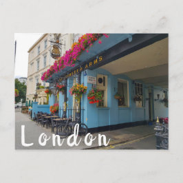 London England Great Britain Pub Architecture Briefkaart