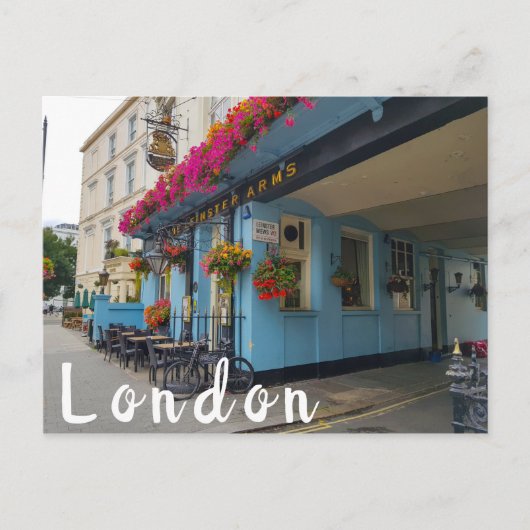 London England Great Britain Pub Architecture Briefkaart (Voorkant)
