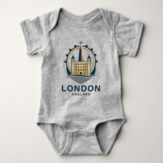 London England Great Britain Romper (Voorkant)