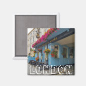 London England Great Britain Street Architecture Magneet (Voorkant / Achterkant)