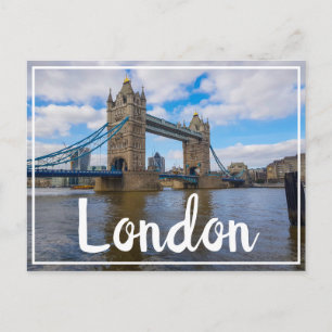 London England Great Britain Tower Bridge Briefkaart