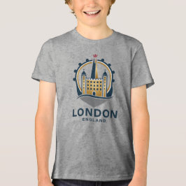 London England Great Britain Tri-Blend Shirt