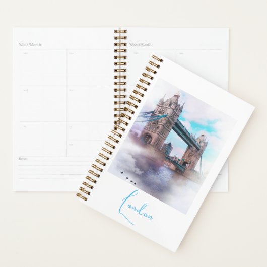 London England Groot-Brittannië Tower Bridge Planner (Display)