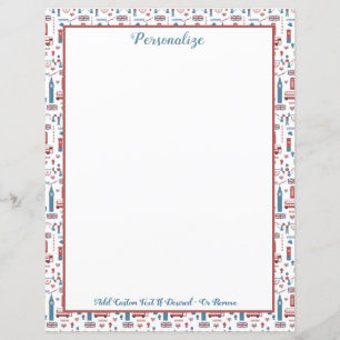 London England Landmarks Big Ben English Flag