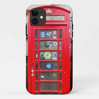 London England Phone Box Foto iPhone 12 Hoesje