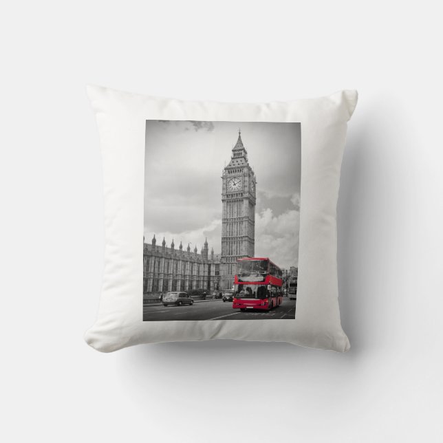 London England Pillow Kussen (Voorkant)