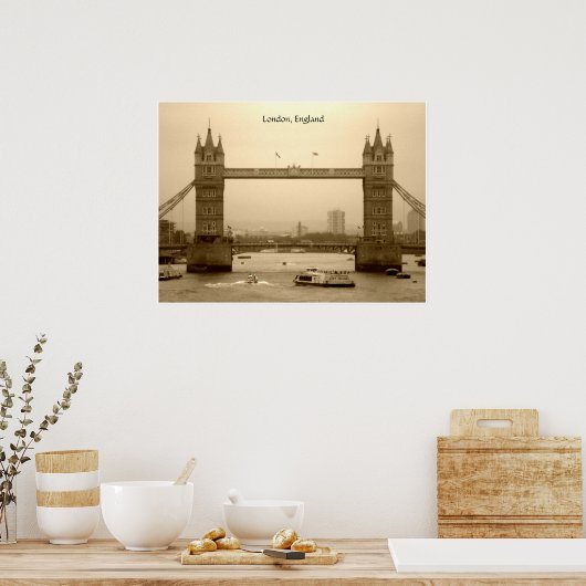 London England poster (Keuken)