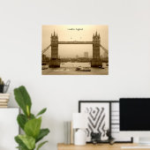 London England poster (Thuiskantoor)