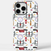 London England Queens Guard English Pattern Case-Mate iPhone Case (Achterkant)