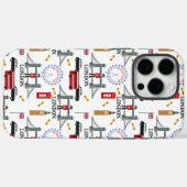 London England Queens Guard English Pattern Case-Mate iPhone Case (Achterkant (horizontaal))