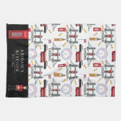 London England Queens Guard English Pattern Theedoek (Horizontaal)