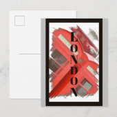 London England Retro Red Phone Booth Briefkaart (Voorkant / Achterkant)