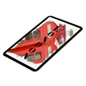 London England Retro Red Phone Booth Magneet (Linkerzijde)