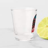 London England Retro Travel Art Shot Glas (Links)