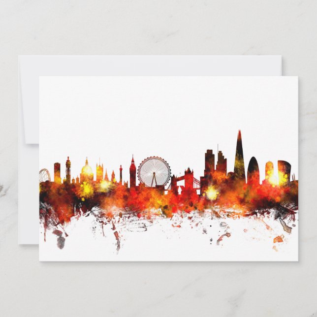 London England Skyline (Voorkant)