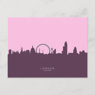 London England Skyline Briefkaart