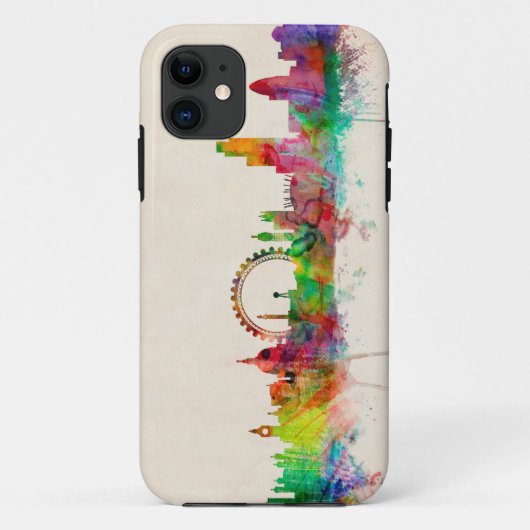 London England Skyline Case-Mate iPhone Case (Achterkant)