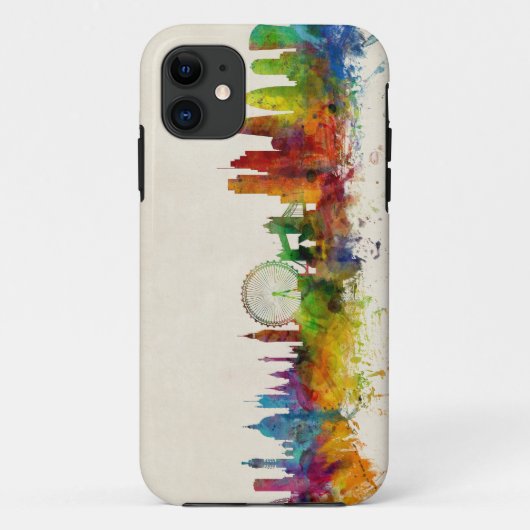 London England Skyline Case-Mate iPhone Case (Achterkant)