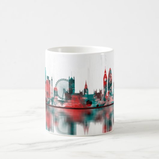 London England Skyline Koffiemok (Center)
