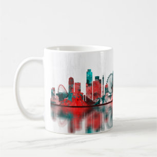 London England Skyline Koffiemok