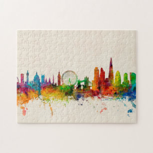 London England Skyline Legpuzzel