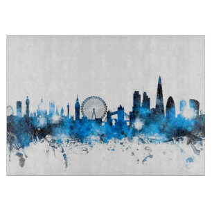 London England Skyline Snijplank