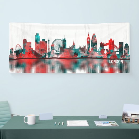 London England Skyline Spandoek (Beurs)