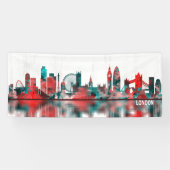 London England Skyline Spandoek (Horizontaal)