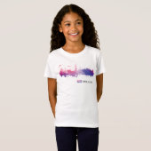London England Skyline Splash T-shirt (Voorkant volledig)