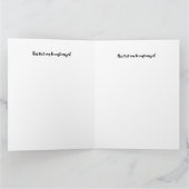 London England Skyline Wenskaart Kaart (Binnen)