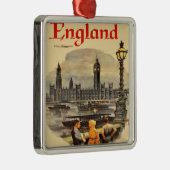 London England  Style Big Ben Metalen Ornament (Rechts)