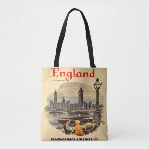 London England Style Canvas tas Big Ben