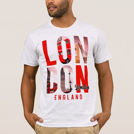 London England T-Shirt (Voorkant)