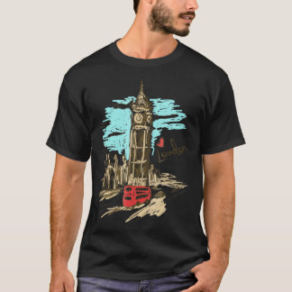 London England T-Shirt- Retro Souvenir Love London T-shirt