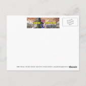 London England telefooncel Briefkaart (Achterkant)