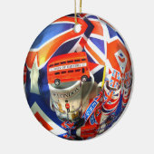 London England Tourist Attractions Keramisch Ornament (Links)