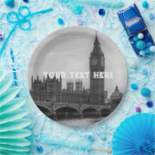 London England UK Parliament UK Paper Papieren Bordje (Feest)