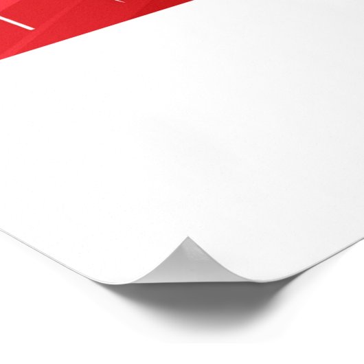 London England UK Poster (Hoek)