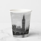 London England Verenigd Koninkrijk Big Ben UK Papieren Bekers (Achterkant)