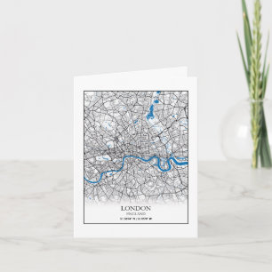 London England Verenigd Koninkrijk City Map Travel Kaart