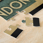 London England Vintage Travel Legpuzzel (Zijkant)