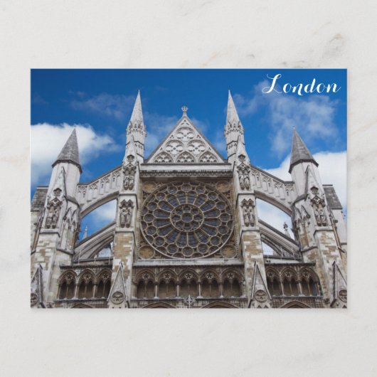 London England Westminster Abbey Photo Briefkaart (Voorkant)