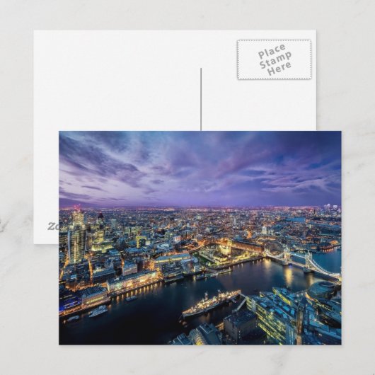 London Evening Briefkaart (Voorkant / Achterkant)